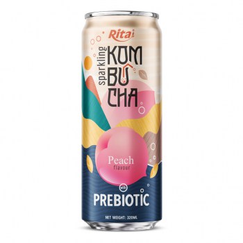 Sparkling Kombucha Prebiotic 320ml can_01